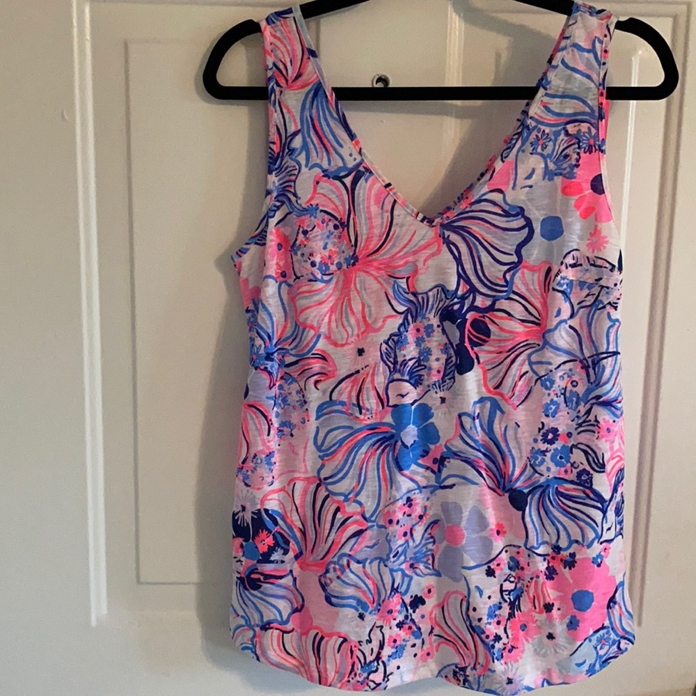 NWT Lilly Pulitzer Small Gigi Top: Make A Splash